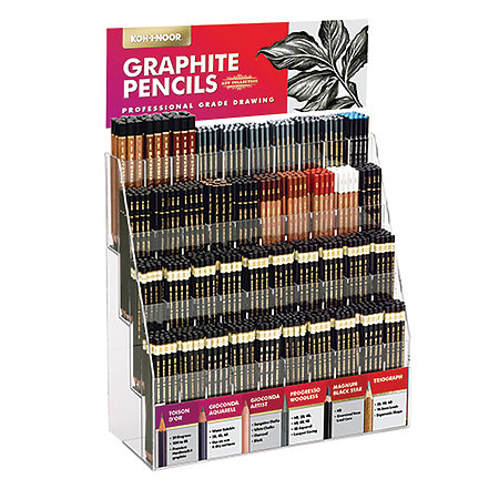 Koh-I-Noor Graphite Pencil Assortment Display