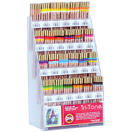 Tritone Pencil Assortment Display