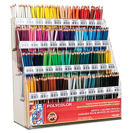 Polycolor Colored Pencil Half Assortment Display