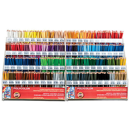 Polycolor Colored Pencil Full Assortment Display