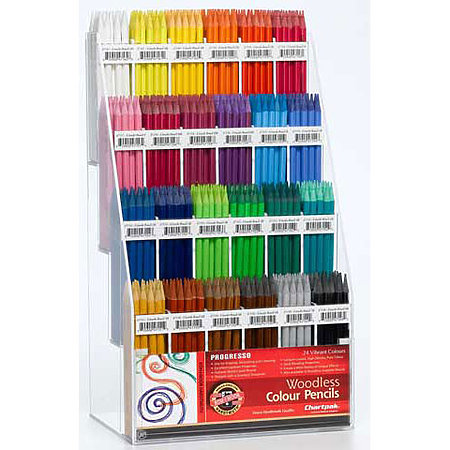 Woodless Colored Pencil Assortment Display