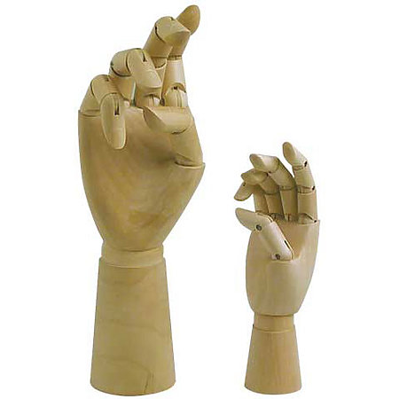 Articulated Wooden Hands