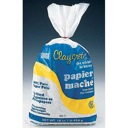 Claycrete    Instant Papier Mache