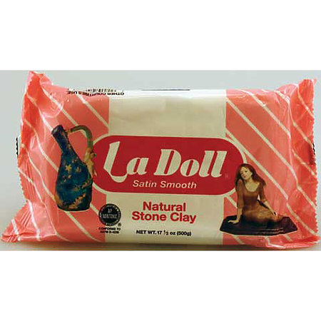 LaDoll Natural Air Dry Stone Clay