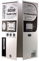 Guide-Line Tri-Fold Display Board