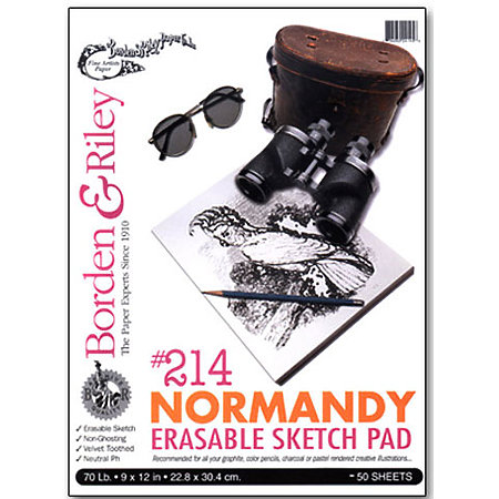 #214 Normandy Erasable Sketch Paper Pads