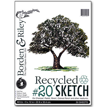 #20 Recycled Sketch Paper Pads