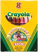Large Multi-Cultural Crayon Set