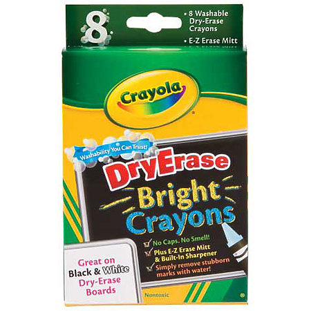 Washable Dry-Erase Crayon Sets