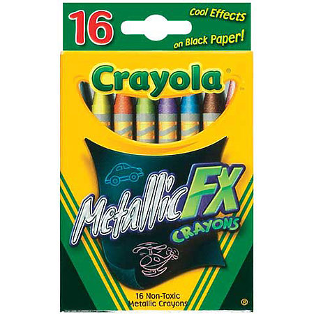 Metallic FX Crayon Set