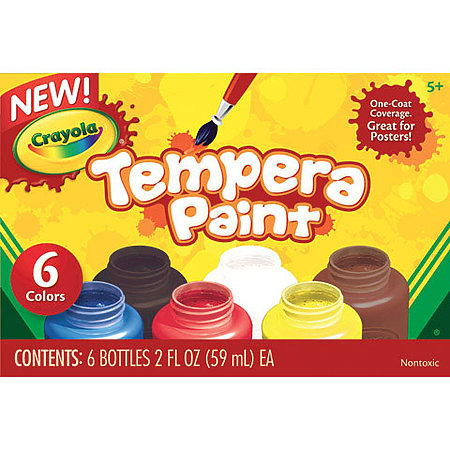 Tempera Paint Set