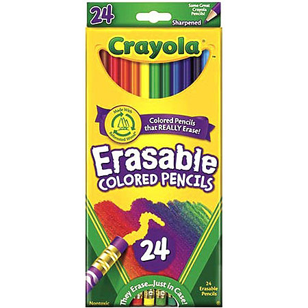 Erasable Colored Pencils