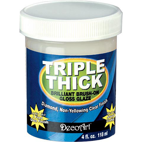 Triple Thick Brilliant Brush-On Gloss Glaze 2oz - 766218027757