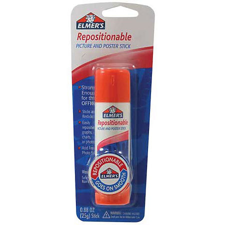 Repositionable Picture & Poster Glue Stick