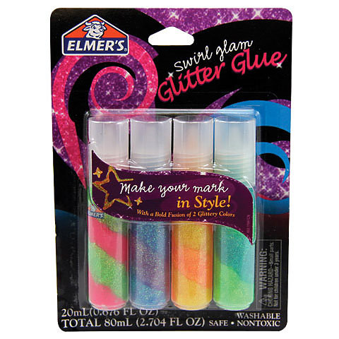Swirl Glam Glitter Glue Stick Sets