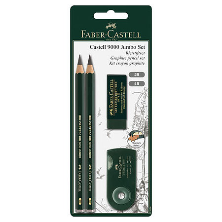 Castell 9000 Jumbo Graphite Pencils Sketch Set