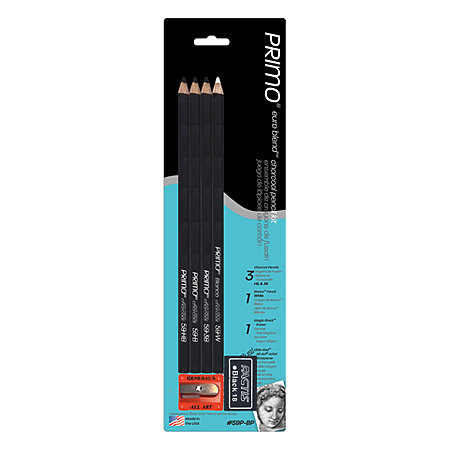 Primo Euro Blend Charcoal Pencil Kit