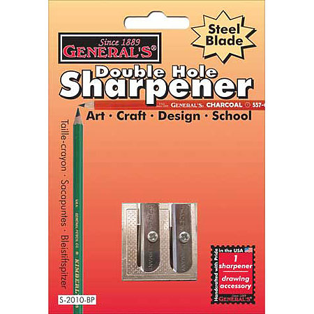 Double Hole Stainless Steel Sharpener
