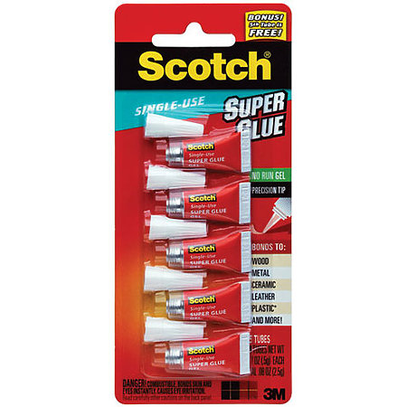 Scotch Single Use Super Glue Gel