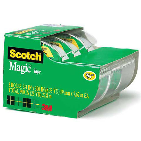 #3105 Scotch Magic Tape 3-Pack