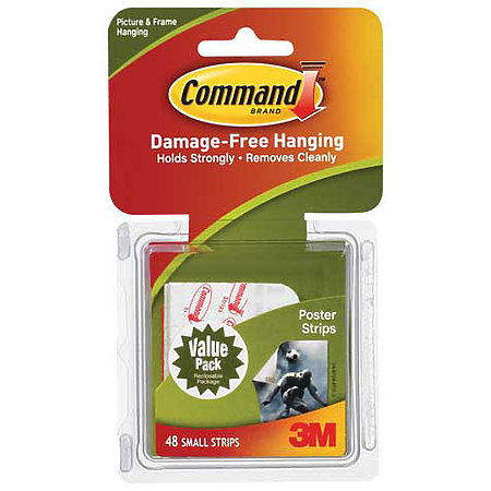 Command Poster Hanging Strips