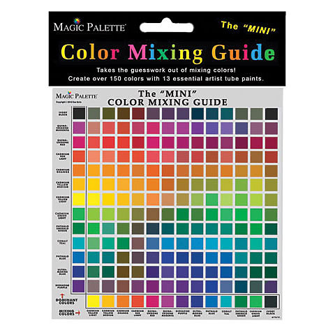 Artist Color Mixing Chart