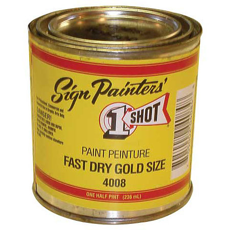 1 Shot Fast Dry Gold Size