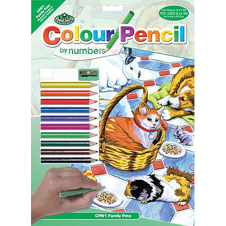 Color Pencil by Numbers