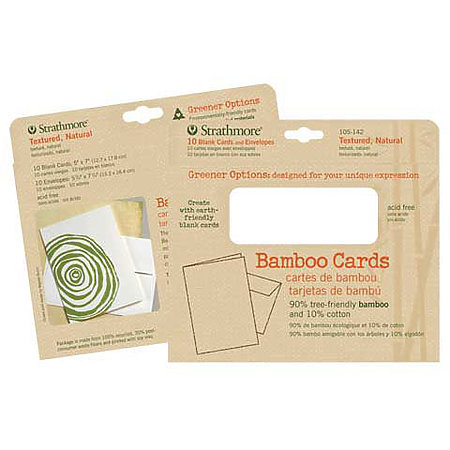 Bamboo Blank Greeting Cards