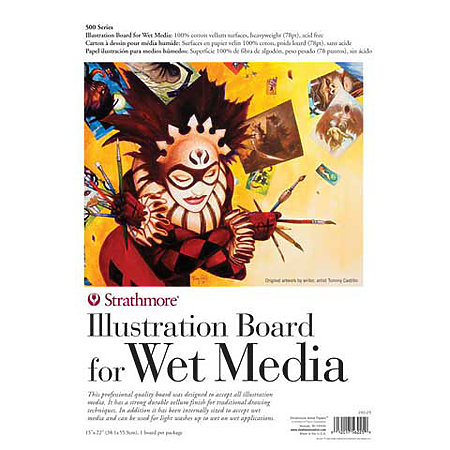 Illustration Board for Wet Media   500 Series