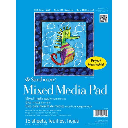 Kids Mixed Media Paper Pad