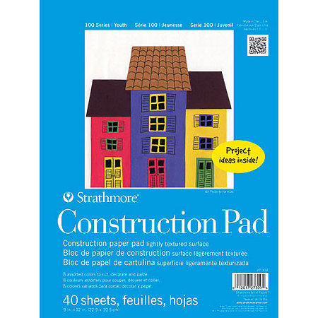 Kids Construction Paper Pad
