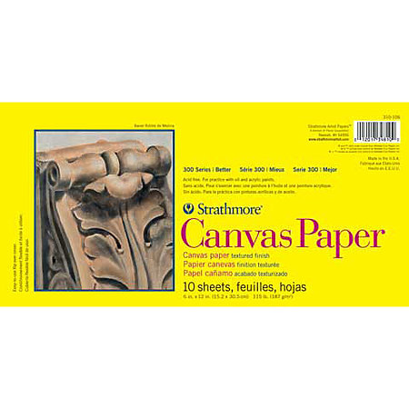Canvas Paper Pads   300 Series