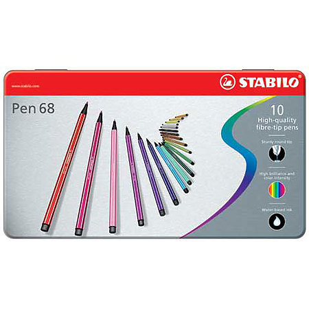 Pen 68 Pen Tin Sets
