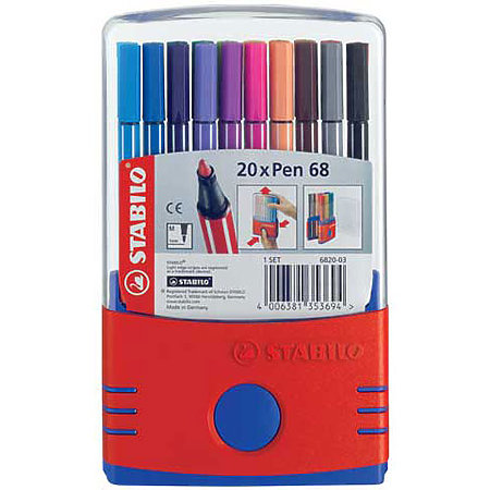 Pen 68 Pen Color Parade Sets