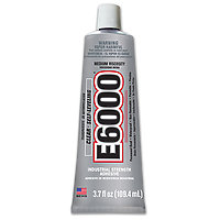 Mini E6000 Glue, Industrial Strength Permanent Bond Adhesive, .18