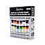 12-color metallic & pearlescent acrylic leather paint kit