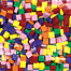.25" multi-color mosaic tiles   500/pkg.
