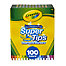 100-color super tips washable marker set