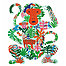 monkey 350-piece puzzle - ages 7 and up