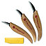 3 knives (fbkn12 cutting knife, fbkn13 detail knife and fbkn14 roughing knife)
