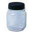 2.25 oz. clear jar (plastic with lid)