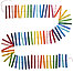 rainbow confetti - 4.9 ft.