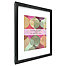 11" x 14" floater frame with 8" x 10" mat - black