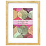12" x 16" floater frame with 8" x 12" mat - natural