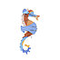 blue ringlet seahorse