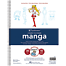 manga - 64 lb.  40 pages wire bound