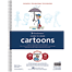 cartoons - 64 lb.  40 pages wire bound