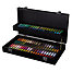 120-color black wood box set